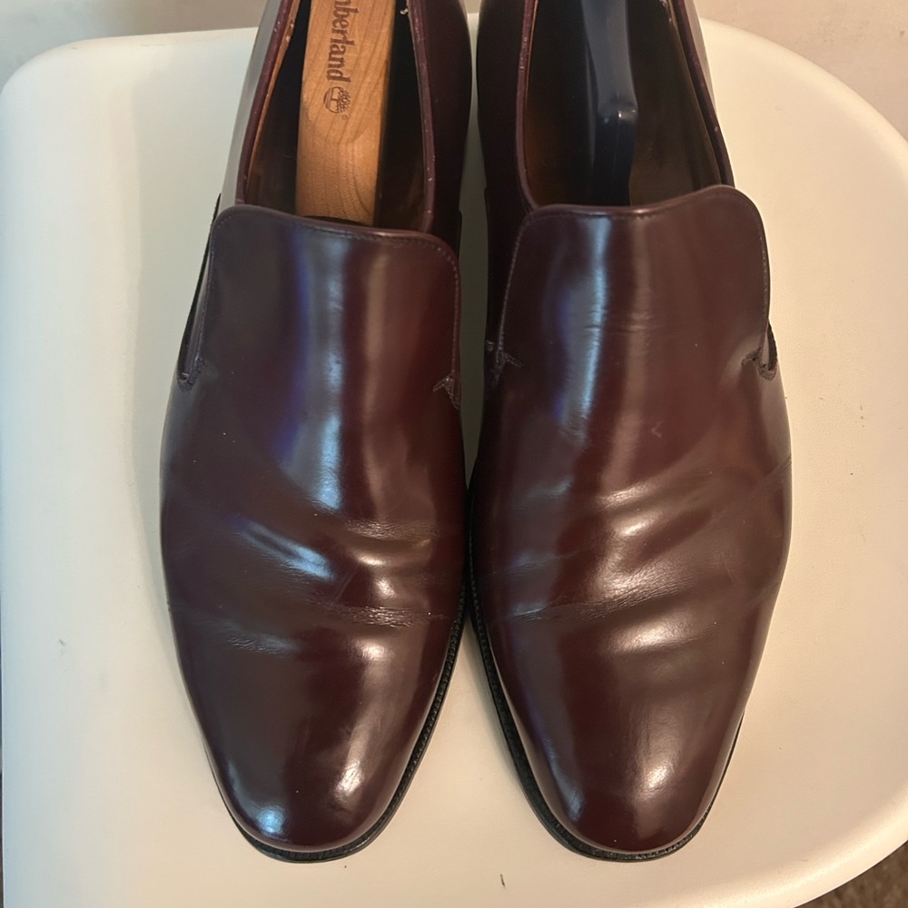 Church's Brown Leather Slip-On Loafers